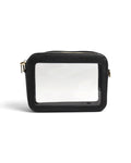 Michelle Clear Crossbody Handbag - Black