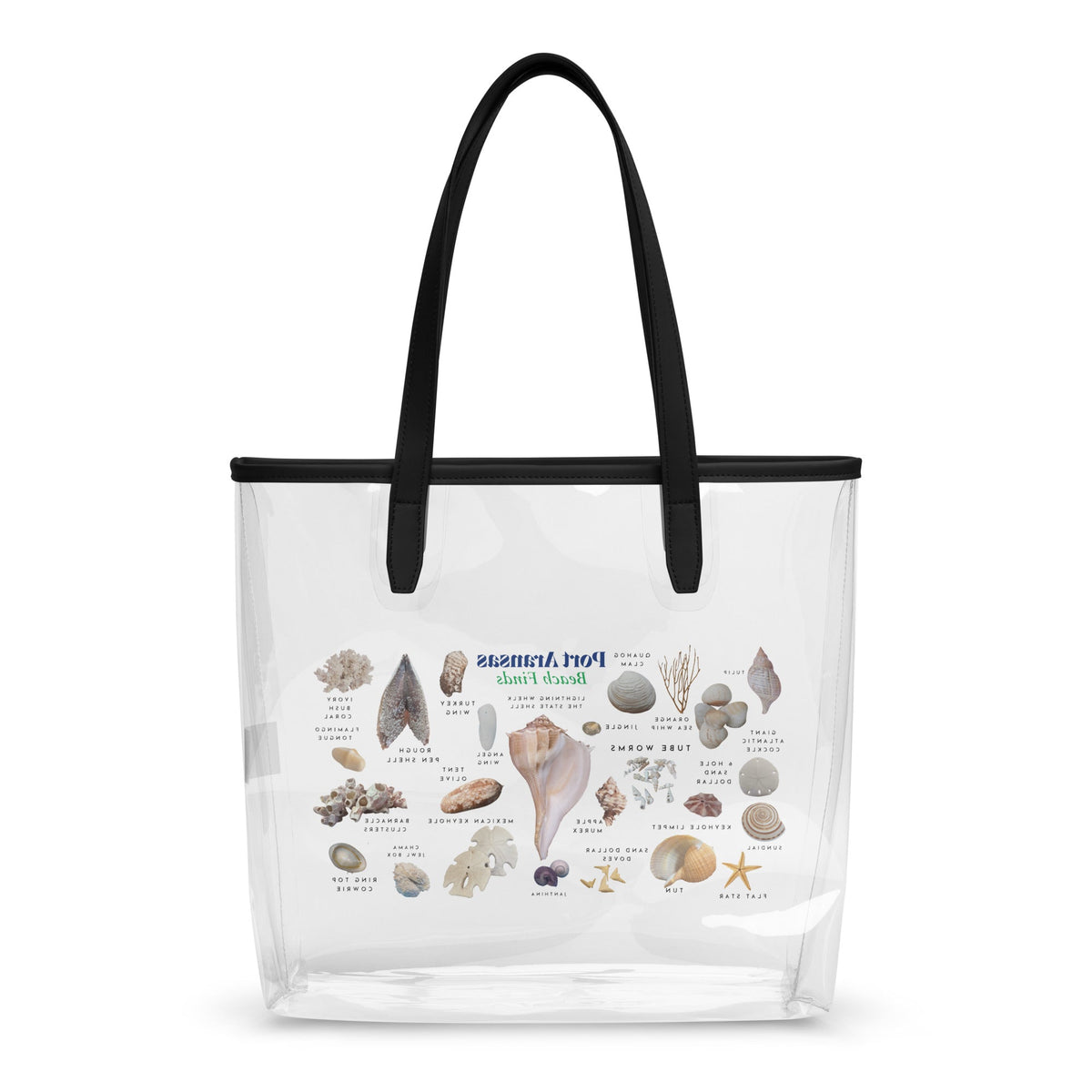 Port Aransas Beach Finds Clear Tote Bag