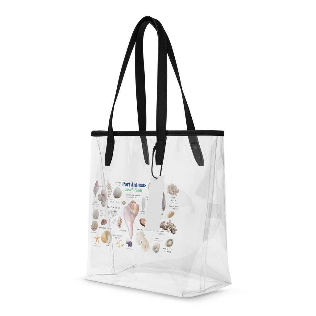Port Aransas Beach Finds Clear Tote Bag
